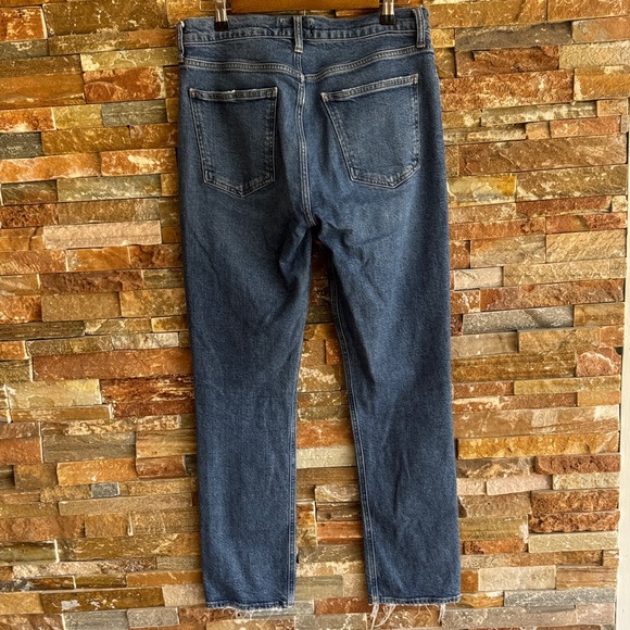 AGOLDE Lyle Jeans Size 29 Organic Cotton Elastane Blend Zip Fly #A9023C-1370 - Picture 9 of 10